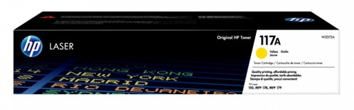 Toner HP 117A żółty W2072A
