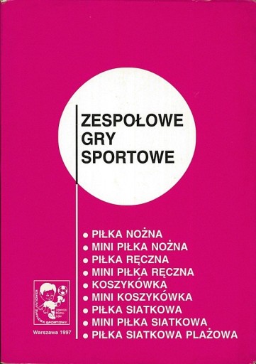 Zespołowe gry sportowe, Jan Rudnik (oprac.)