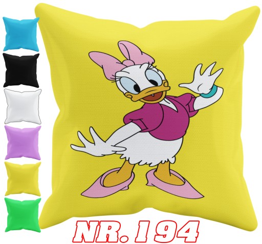 POSZEWKA NA PODUSZKĘ JAŚKA DO PRZEDSZKOLA DAISY+ IMIĘ GRATIS