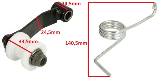 WZMOCNIONY NAPINACZ ŁAŃCUCHA Quad Bashan 200/250cc