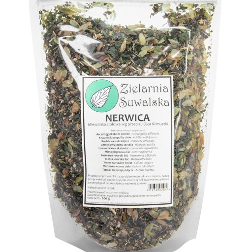 Zielarnia Suwalska Zioła Nerwica wg przepisu Klimuszki (Nerwicoziel) 200g