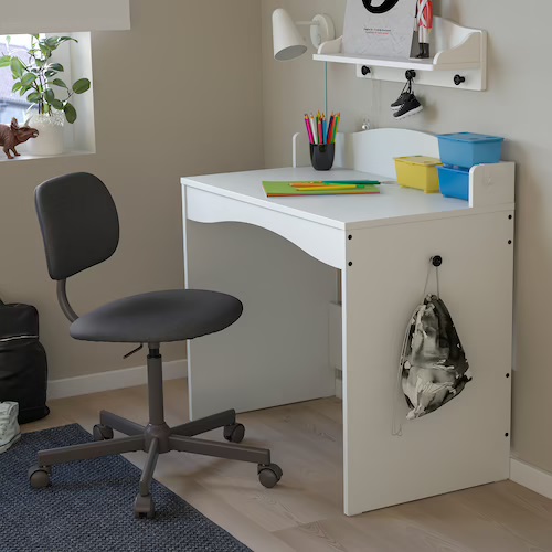 IKEA SMAGORA Biurko, biały 93x88x51 cm