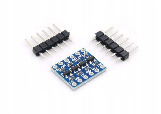 Konwerter poziomów logicznych 3,3V 5V I2C do mikrokontrolerów Arduino, ESP