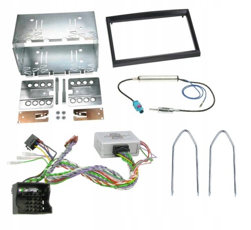PEUGEOT PARTNER RAMKA RADIA 2DIN MODUŁ SWC + PDC