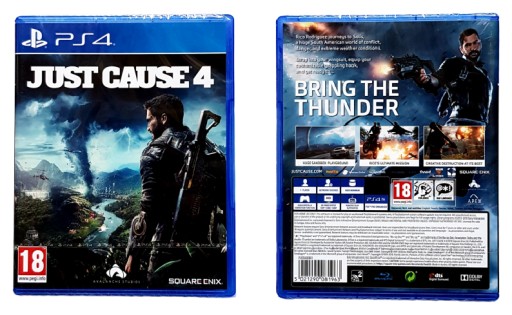 PS4 PS5 JUST CAUSE 4 / NOWA / FOLIA / WERSJA PUDEŁKOWA