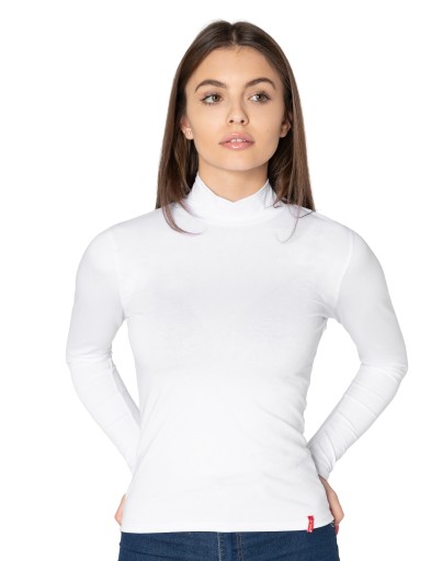 Półgolf Damski Cienki Sweter Golf 8111-05 r M/L