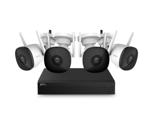 Bezprzewodowy system bezpieczeństwa 4 Channel Wi