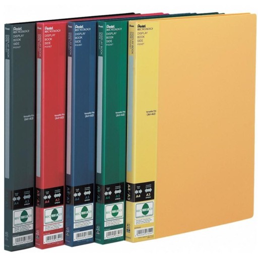 Album ofertowy A4+A3/40 PENTEL DCF644B czerwony