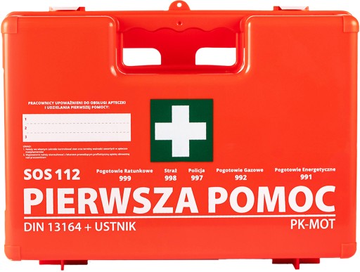 ZAKŁADOWA APTECZKA PRZENOŚNA AZP10 28x21x115