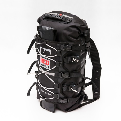Sakwa motocyklowa z funkcją plecaka Red Mamut 40L