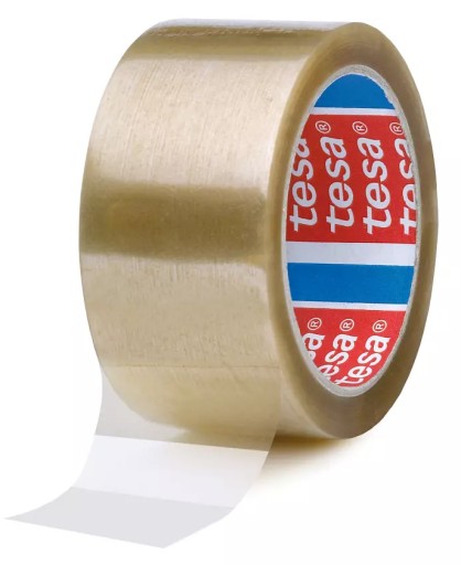Szeroka taśma pakowa Tesa przezroczysta 75 mm dł. 66 m 1szt