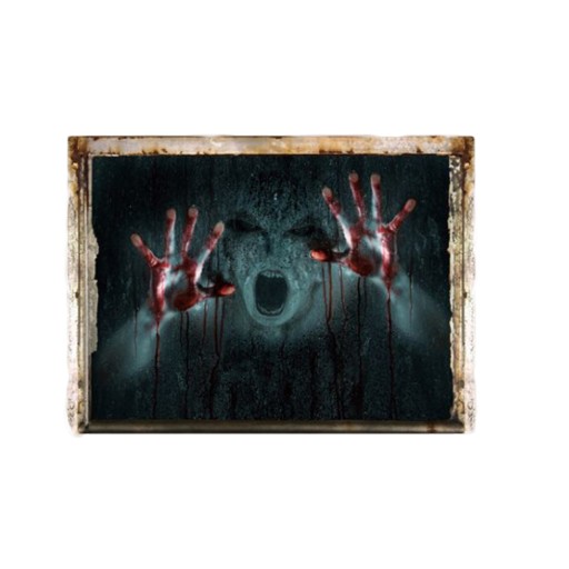 NAKLEJKA NA ŚCIANĘ HALLOWEEN BATS NAKLEJKI ŚCIENNE ZDEJMOWANE 2 SZT.