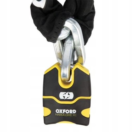 ŁAŃCUCH Z ZAPIĘCIEM OXFORD HARDCORE XL 1,2M
