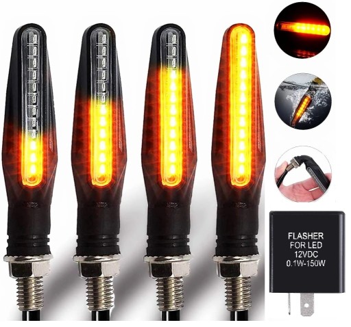Aktywne Kierunki Migacze 12LED 2 szt +Przerywacz