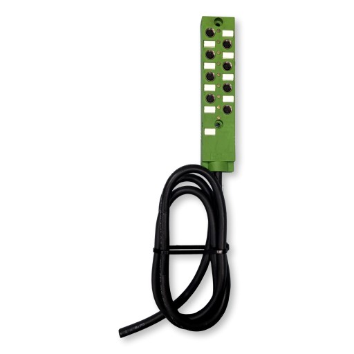 KONCENTRATOR CZUJNIKÓW 8xM8 3-pin PHOENIX CONTACT SACB-8/3-L5,0PUR-M8 SACB