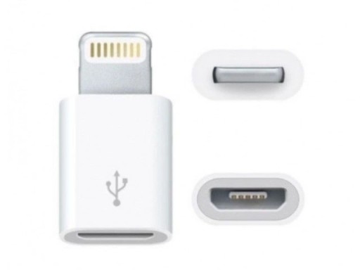 Adapter Przejściówka z Lightning na MicroUSB - do iPhone iPad