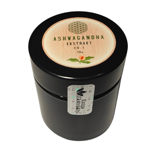 Ashwagandha korzeń 20:1 ekstrakt bio rozpuszczalny, adaptogen, ajurweda