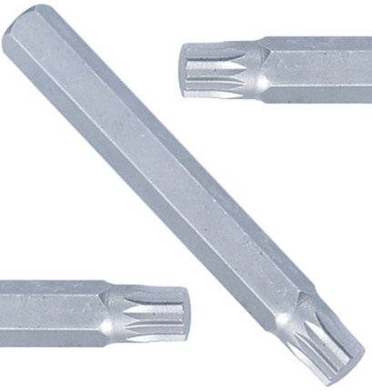KING TONY - BIT DŁUGI NA UCHWYT 10MM IMBUS TORX T60 x 80MM