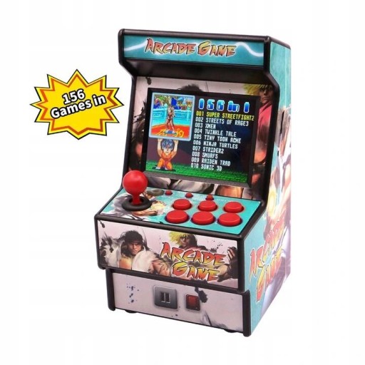 MINI KONSOLA DO GIER ARCADE AUTOMAT Z GRAMI ARKADĘ