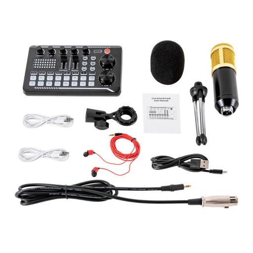 Interfejs audio z DJ Mixer i dźwięk Mixer USB