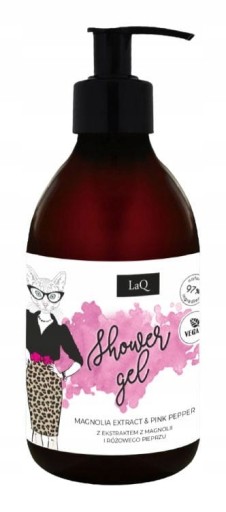 LaQ KICIA Magnolia Żel pod prysznic dla kobiet 500ml