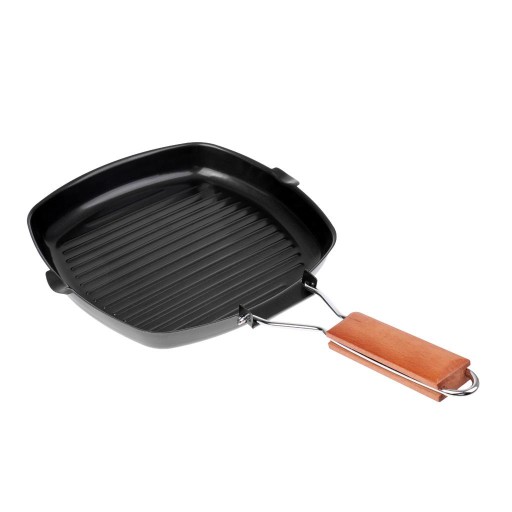 Patelnia grillowa czarny