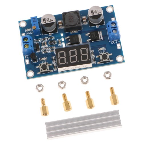 Moduł konwertera DC na DC Moduł wyświetlacza 3 ~ 35 V do 3,5 ~ 35