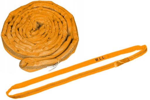 ZAWIESIE WĘŻOWE R1 WYTRZYMAŁOŚĆ 10T DŁUGOŚĆ 2M OBWÓD 4M DOR=10000KG