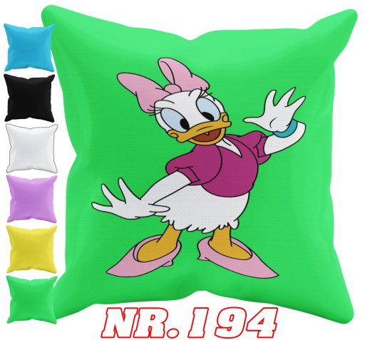 POSZEWKA NA PODUSZKĘ JAŚKA DO PRZEDSZKOLA DAISY+ IMIĘ GRATIS