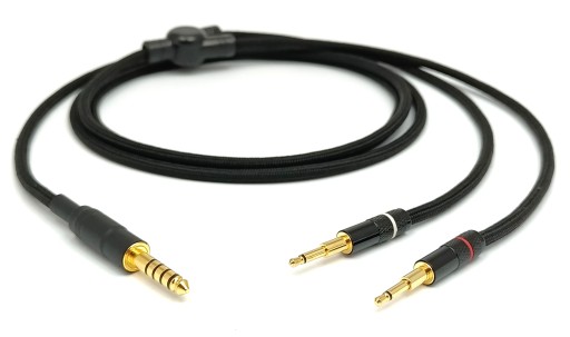 Ręcznie wykonany zbalansowany kabel do 1MORE H1707 CANARE L-4E5C warianty