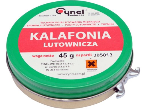 PASTA LUTOWNICZA KALAFONIA AG TERMOPASTY 40g