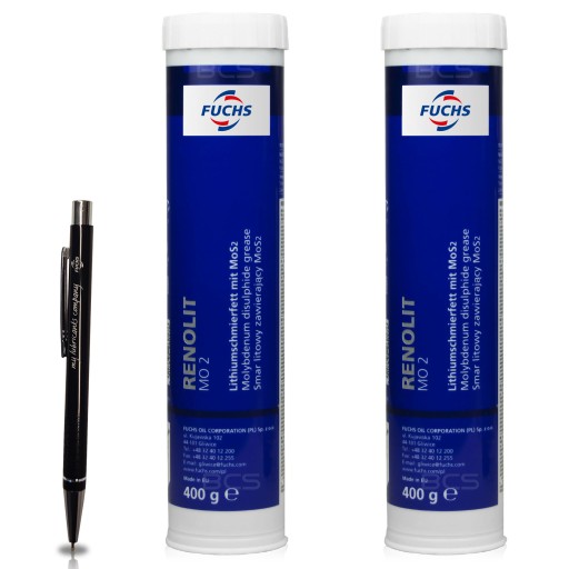 2 x FUCHS RENOLIT MO 2 - SMAR LITOWY - 400g - AUTORYZOWANY DYSTRYBUTOR