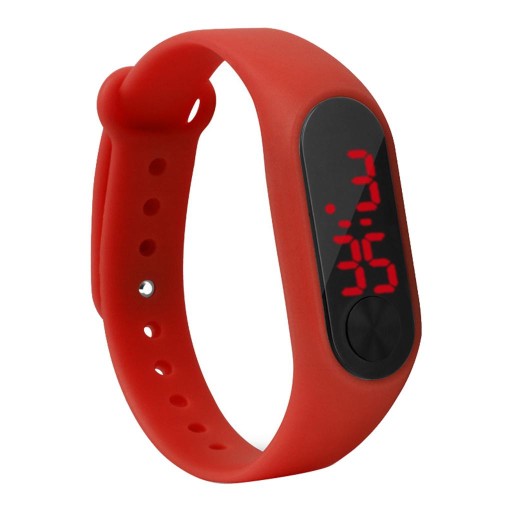 LED Digital Watch Smart Sports Bracelet Smart Red
