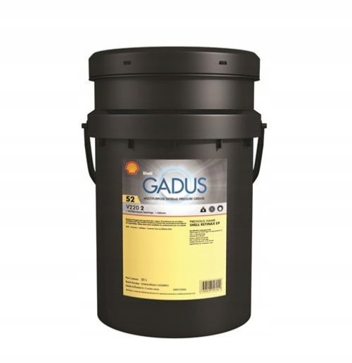 Smar Shell Gadus S2 V220 2 18kg EP2 NLGI2 do koparek łożysk uniwersalny