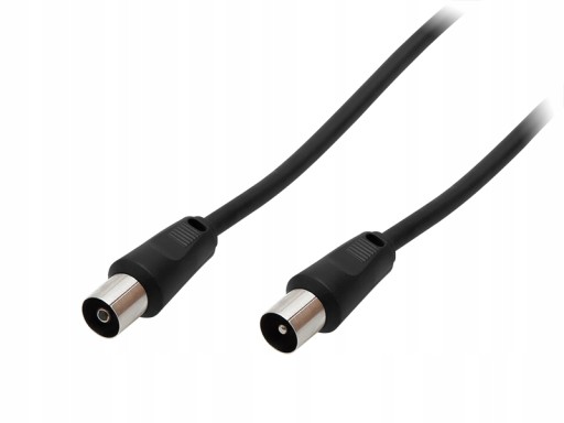 Kabel przedłużacz TV antenowy wtyk/gniazdo 3m