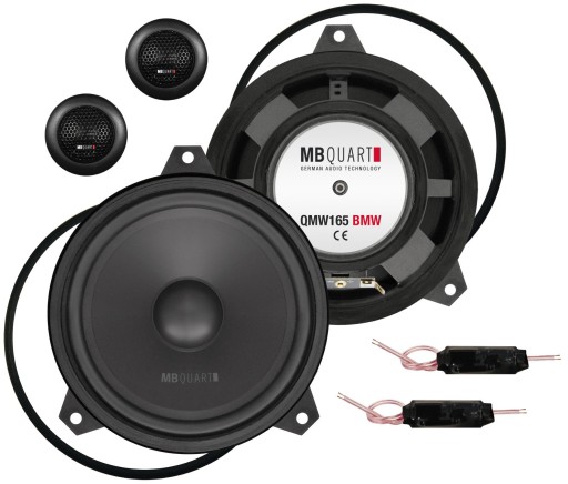 MB Quart QM165 E46 BMW głośniki dedykowane BMW E46