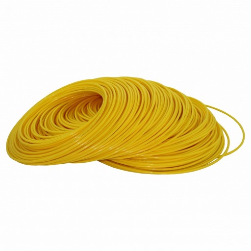 WĘŻYK WĄŻ DO LODÓWKI ODWRÓCONEJ OSMOZY 1/4'' ŻÓŁTY