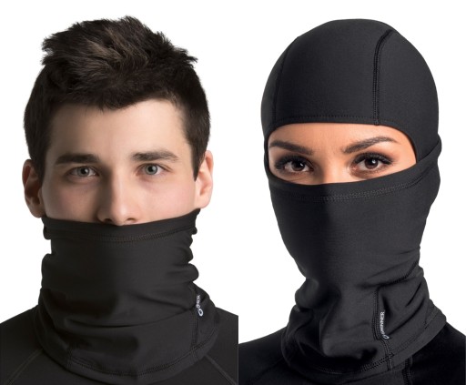 Kominiarka termoaktywna z jonami srebra 2w1 komin na zimę pod kask na narty