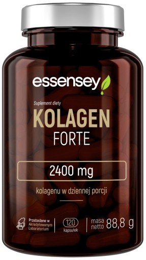 ESSENSEY KOLAGEN FORTE 2400mg 120k COLLAGEN FORTE NA STAWY