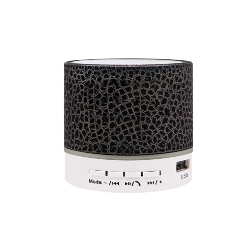 Mini kolorowy głośnik Bluetooth Crack LED, odtwarzacz MP3 obsługuje karty SD
