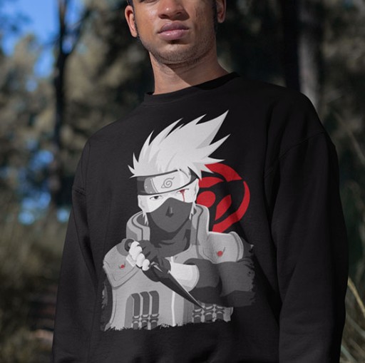 BLUZA NARUTO KAKASHI SHARINGAN