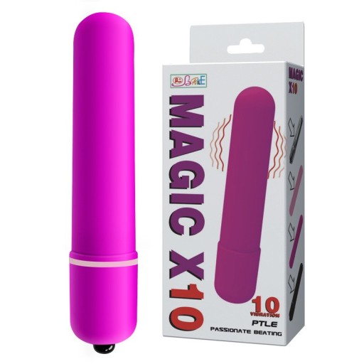 SUPER DYSKRETNY WIBRATOR MNIEJSZY MAGIC X 10cm