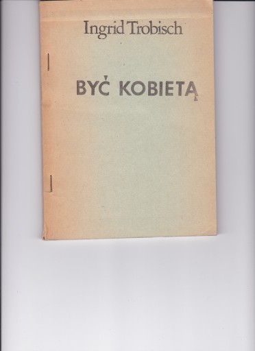 Trobisch Być kobietą