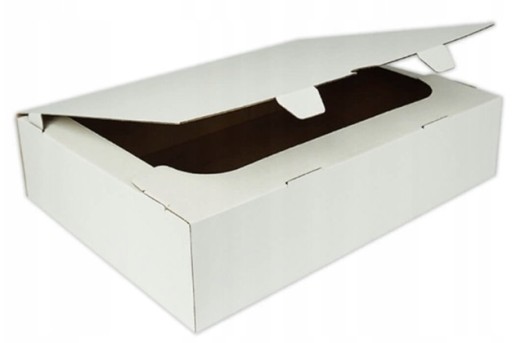 PUDEŁKO NA CIASTO zamykane karton na placki pączki 40x30x9cm 1szt