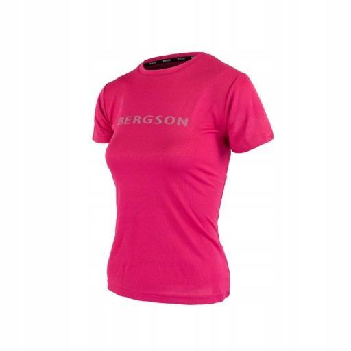 Sportowy T-Shirt Damski BERGSON CHALLENGER Vivacious rozmiar L