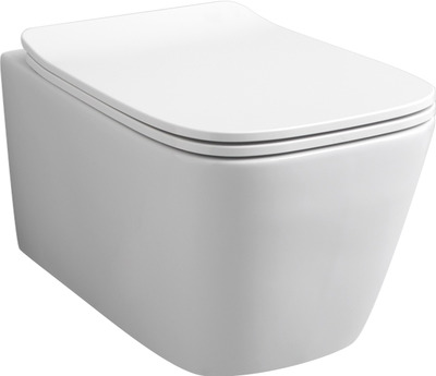 Artceram A16 Mini miska wc 45cm bezrantowa stelaż deska Slim w/o mata GROHE