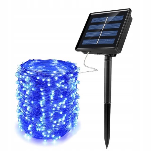 SOLARNE LAMPKI LED OGRODOWE 200LED 22M