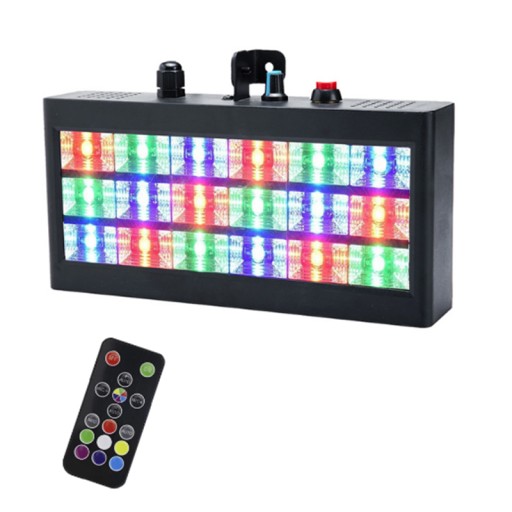 LEDOWE ŚWIATŁA SCENICZNE 18 STROBOSKOPOWE LED