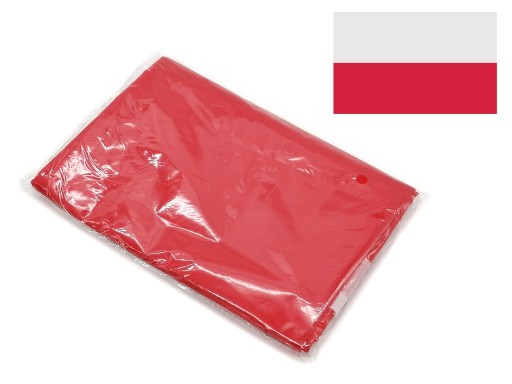 FLAGA POLSKA NARODOWA FLAGA POLSKI 70X112 CM