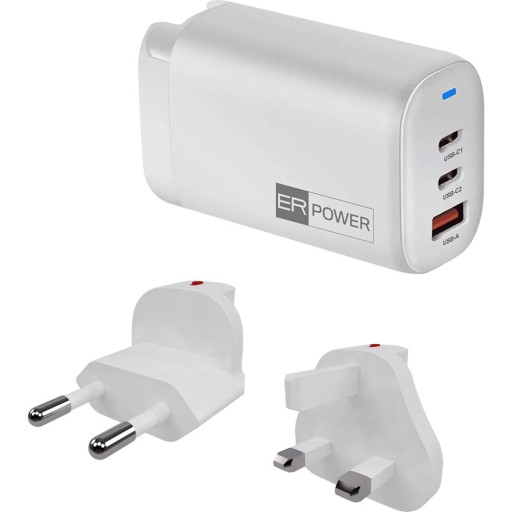 Ładowarka sieciowa ER 65W USB-C USB-A QC PD